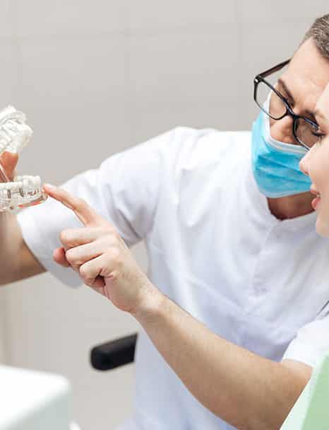 Dental Bridges Procedure — Pain Free Dental Clinic In Moss Vale, NSW